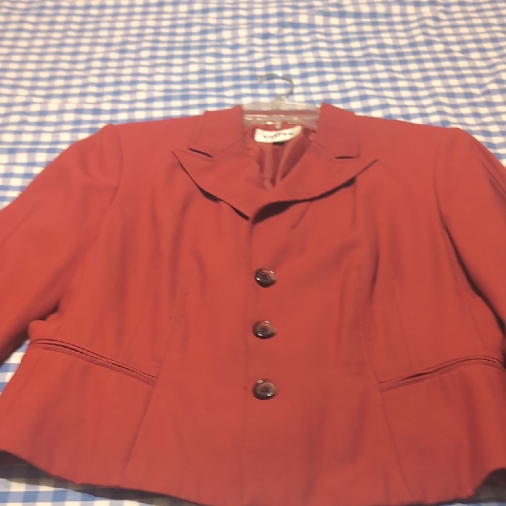 Kasper Women's Deep Red Blazer